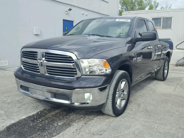 1C6RR6GT0FS589734 - 2015 RAM 1500 SLT GRAY photo 2