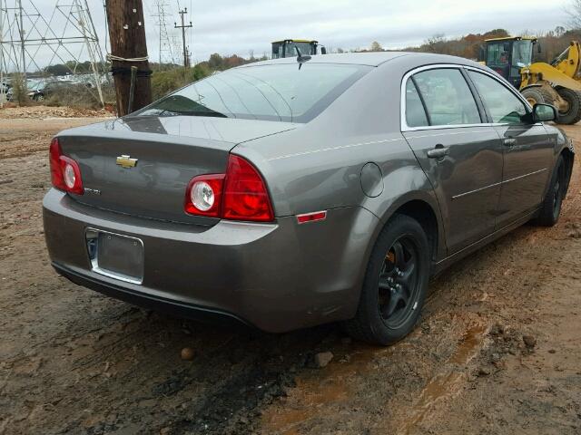 1G1ZB5EB7A4150523 - 2010 CHEVROLET MALIBU LS 棕色 照片 4