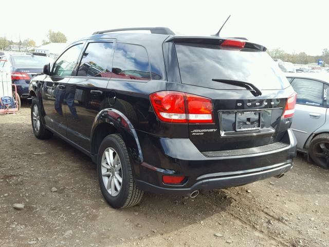 3C4PDDBG1ET297469 - 2014 DODGE JOURNEY SX BLACK photo 3