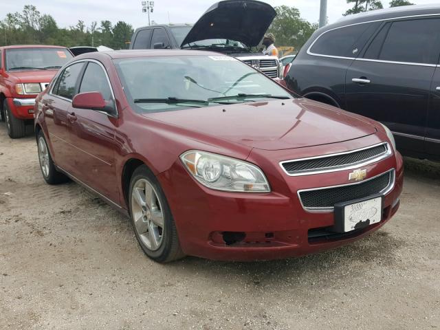 1G1ZC5E18BF304506 - 2011 CHEVROLET MALIBU 1LT RED photo 1