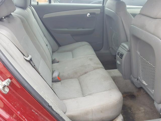 1G1ZC5E18BF304506 - 2011 CHEVROLET MALIBU 1LT RED photo 6