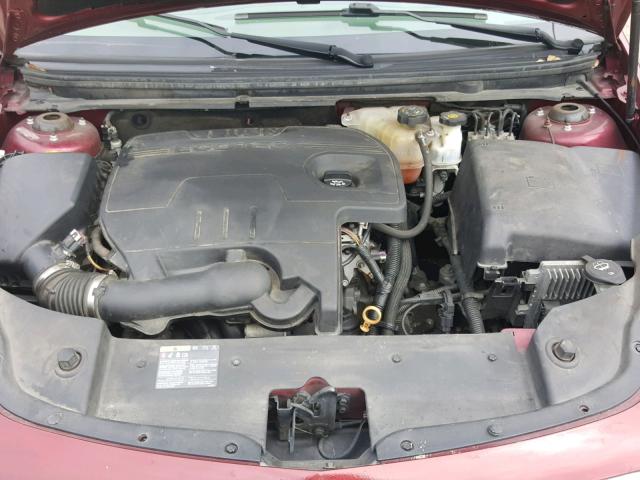 1G1ZC5E18BF304506 - 2011 CHEVROLET MALIBU 1LT RED photo 7