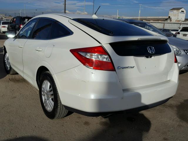 5J6TF3H53CL000682 - 2012 HONDA CROSSTOUR WHITE photo 3