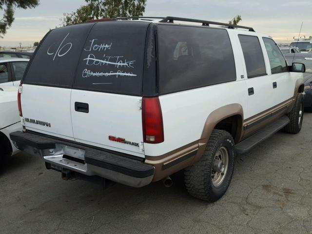 1GKGK26J1TJ747548 - 1996 GMC SUBURBAN K WHITE photo 4