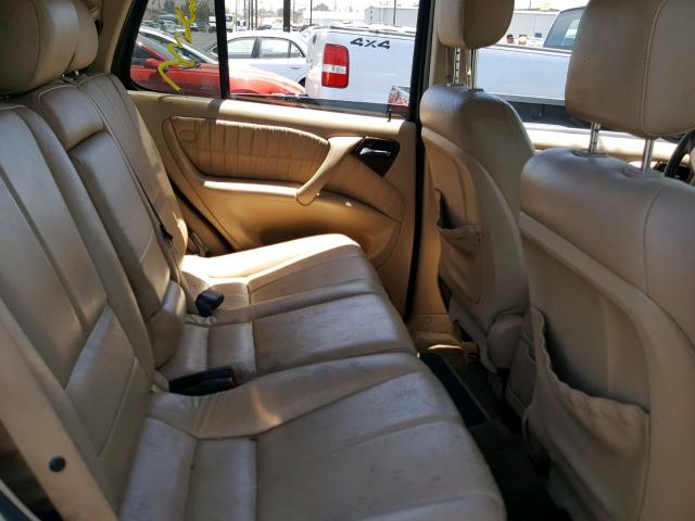 4JGAB72E1YA183040 - 2000 MERCEDES-BENZ ML 430 黑色 照片 6