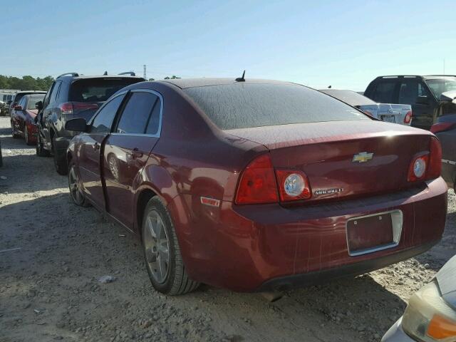 1G1ZC5E11BF223301 - 2011 CHEVROLET MALIBU 1LT RED photo 3