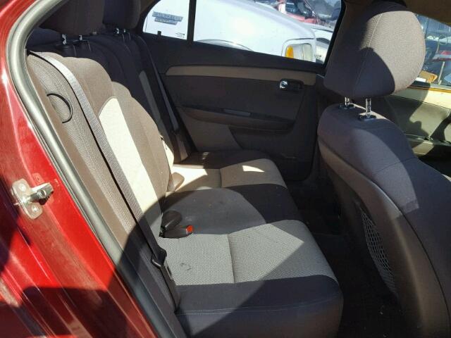 1G1ZC5E11BF223301 - 2011 CHEVROLET MALIBU 1LT 红色 照片 6
