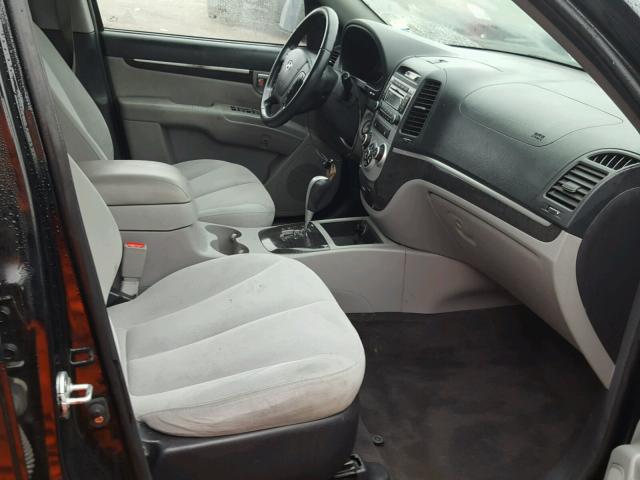 5NMSH13E88H192018 - 2008 HYUNDAI SANTA FE S 黑色 照片 5