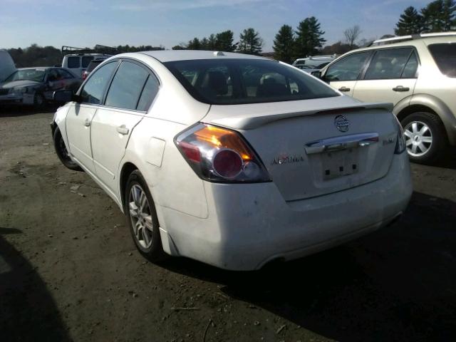 1N4AL2AP3AN447239 - 2010 NISSAN ALTIMA BAS WHITE photo 3