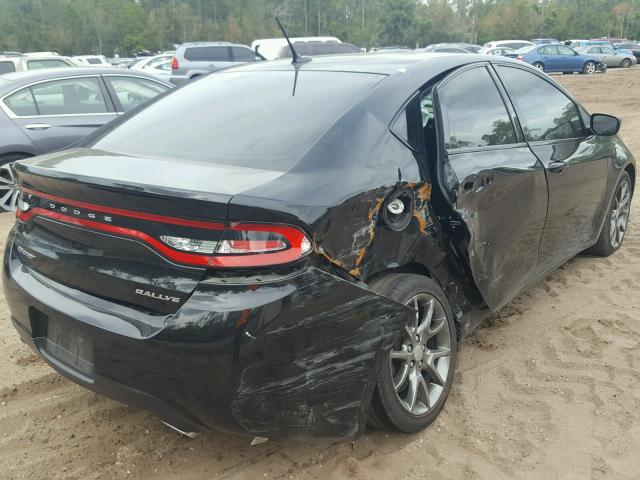 1C3CDFBAXDD335036 - 2013 DODGE DART SXT BLACK photo 4