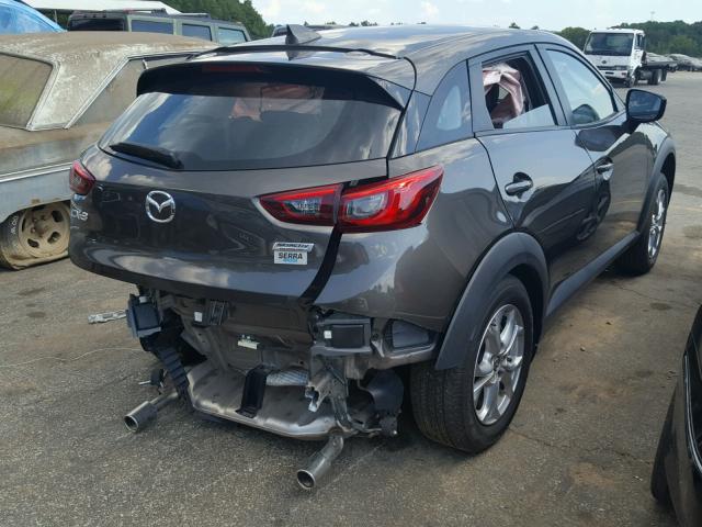 JM1DKDC70G0138322 - 2016 MAZDA CX-3 TOURI GRAY photo 4