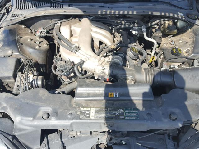 1LNHM86S14Y673283 - 2004 LINCOLN LS BLACK photo 7