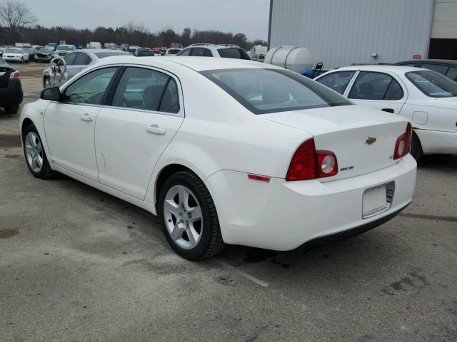 1G1ZG57N38F197930 - 2008 CHEVROLET MALIBU LS თეთრი ფოტო 3