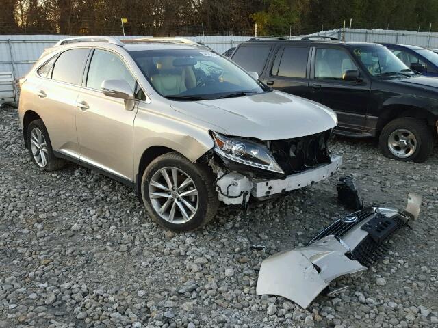 2T2BK1BA0FC274856 - 2015 LEXUS RX 350 SILVER photo 1