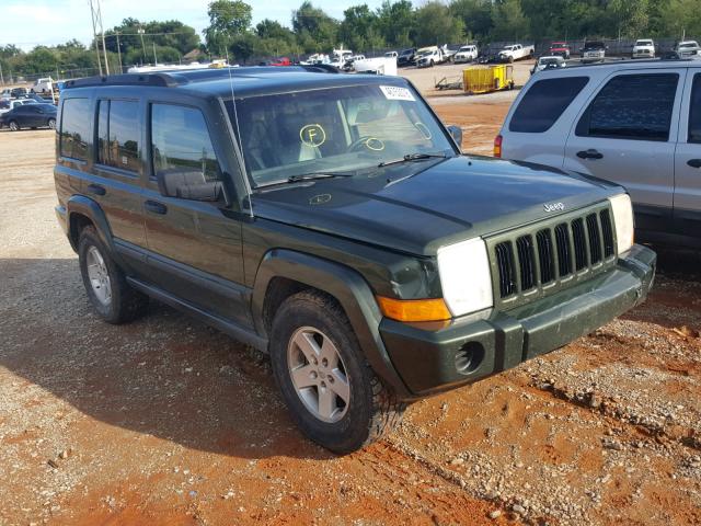 1J8HG48K26C297350 - 2006 JEEP COMMANDER Yaşıl foto 1