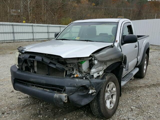 5TEPX42N36Z292410 - 2006 TOYOTA TACOMA SILVER photo 2