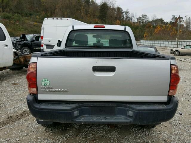 5TEPX42N36Z292410 - 2006 TOYOTA TACOMA SILVER photo 6