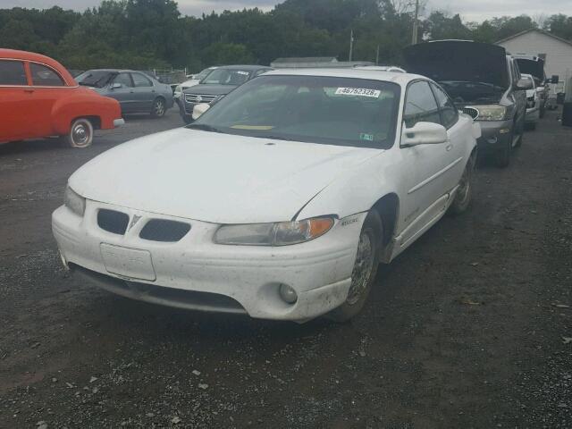 1G2WP12K3XF261970 - 1999 PONTIAC GRAND PRIX Білий фото 2