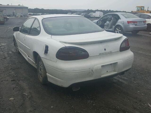 1G2WP12K3XF261970 - 1999 PONTIAC GRAND PRIX Білий фото 3