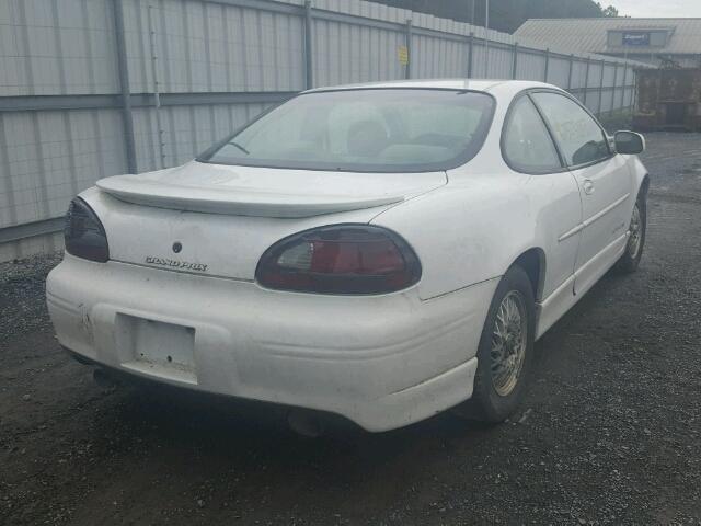 1G2WP12K3XF261970 - 1999 PONTIAC GRAND PRIX Білий фото 4