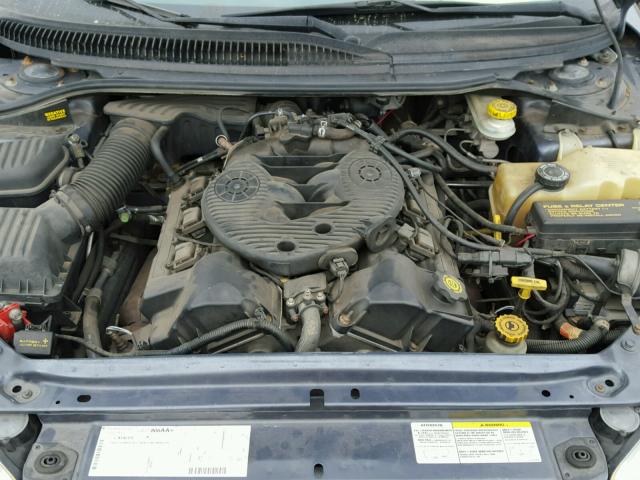 2B3HD46R51H691934 - 2001 DODGE INTREPID S BLUE photo 7