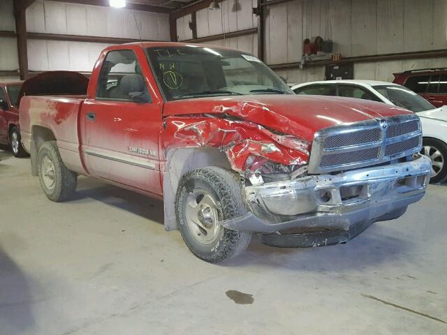 1B7HC16Y21S210537 - 2001 DODGE RAM 1500 RED photo 1