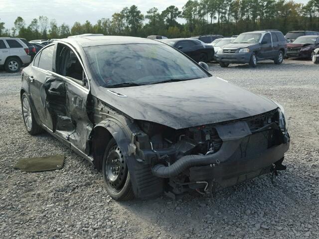 2G4GS5EV4D9211803 - 2013 BUICK REGAL PREM BLACK photo 1