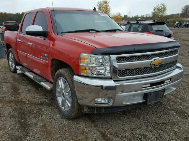 3GCPCSE00CG188352 - 2012 CHEVROLET SILVERADO RED photo 1