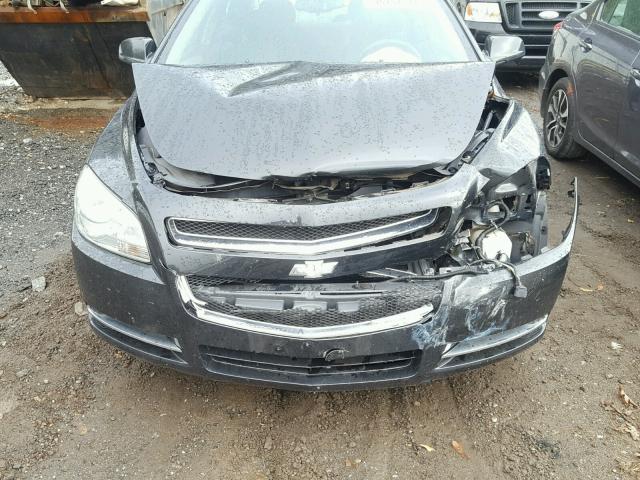 1G1ZG57BX9F109110 - 2009 CHEVROLET MALIBU LS BLACK photo 7