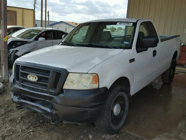 1FTRF14W08KD35205 - 2008 FORD F150 WHITE photo 2