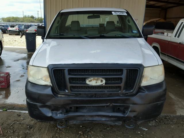 1FTRF14W08KD35205 - 2008 FORD F150 WHITE photo 9