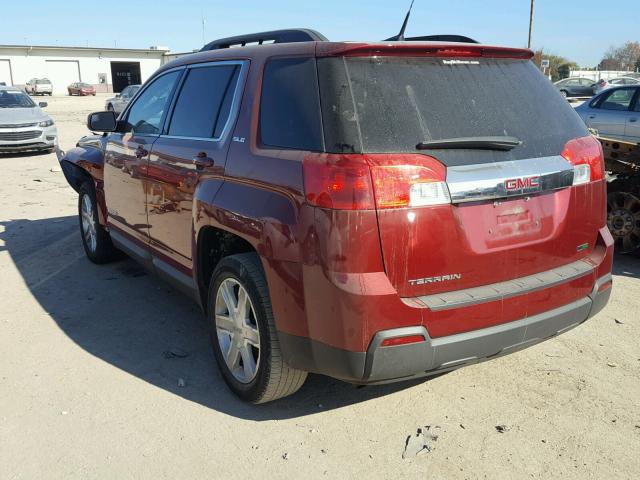 2GKALSEKXC6221395 - 2012 GMC TERRAIN SL RED photo 3