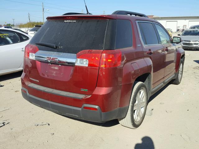 2GKALSEKXC6221395 - 2012 GMC TERRAIN SL RED photo 4