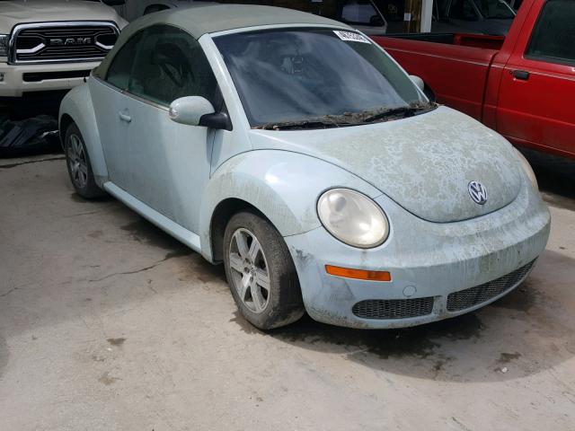 3VWRF31Y26M306020 - 2006 VOLKSWAGEN NEW BEETLE 蓝色 照片 1