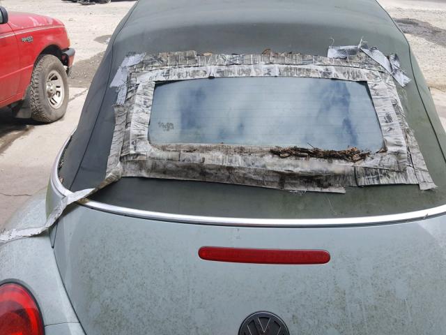 3VWRF31Y26M306020 - 2006 VOLKSWAGEN NEW BEETLE 蓝色 照片 9
