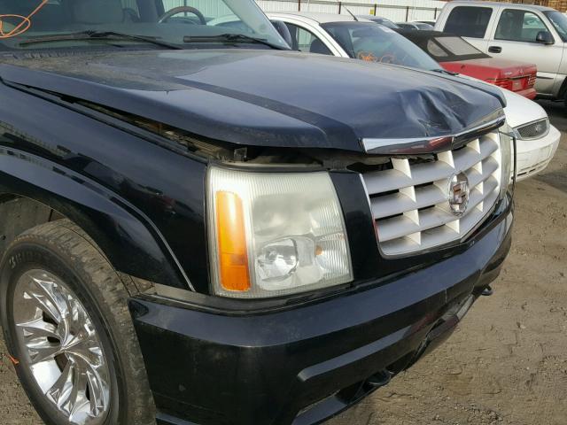 3GYFK66N64G264605 - 2004 CADILLAC ESCALADE E BLACK photo 9