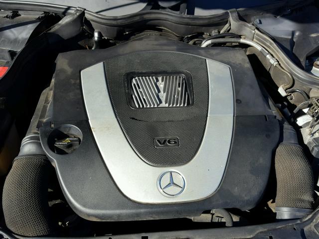 WDBRF52H26E019987 - 2006 MERCEDES-BENZ C GENERATI SILVER photo 7