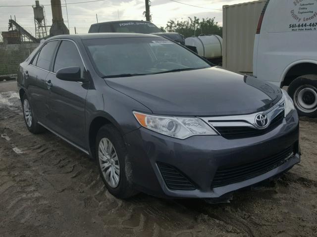 4T4BF1FK7CR173454 - 2012 TOYOTA CAMRY BASE GRAY photo 1