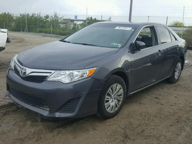 4T4BF1FK7CR173454 - 2012 TOYOTA CAMRY BASE GRAY photo 2