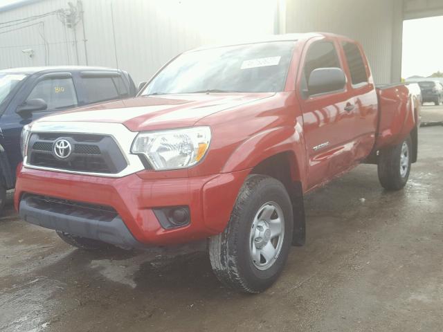 5TFTX4GN8CX011695 - 2012 TOYOTA TACOMA PRE RED photo 2