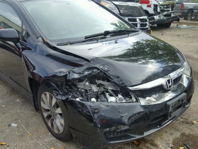 19XFA1F97AE022444 - 2010 HONDA CIVIC EXL 黑色 照片 9