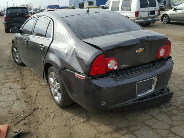 1G1ZB5EB6AF260581 - 2010 CHEVROLET MALIBU LS GRAY photo 3