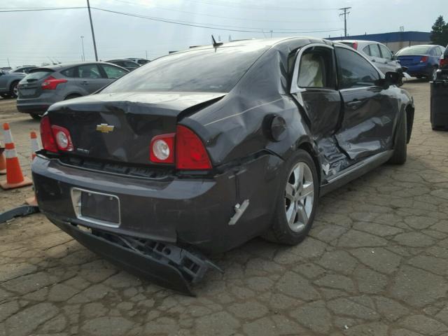 1G1ZB5EB6AF260581 - 2010 CHEVROLET MALIBU LS GRAY photo 4