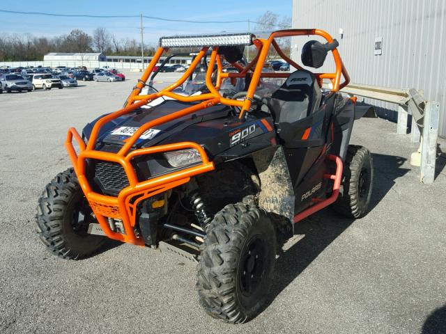 3NSVBE879FF435767 - 2015 POLARIS RZR S 900 ORANGE photo 2