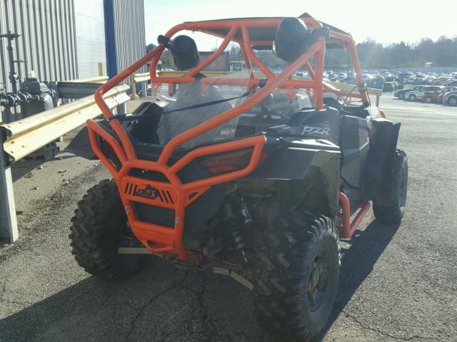 3NSVBE879FF435767 - 2015 POLARIS RZR S 900 ORANGE photo 4