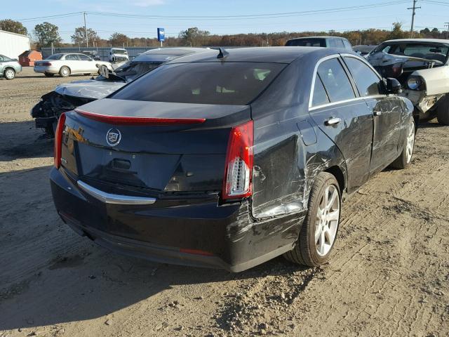 1G6AA5RA6D0122347 - 2013 CADILLAC ATS BLACK photo 4