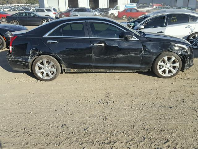 1G6AA5RA6D0122347 - 2013 CADILLAC ATS BLACK photo 9