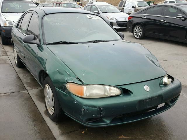 1MEFM13P4XW615735 - 1999 MERCURY TRACER LS GREEN photo 1