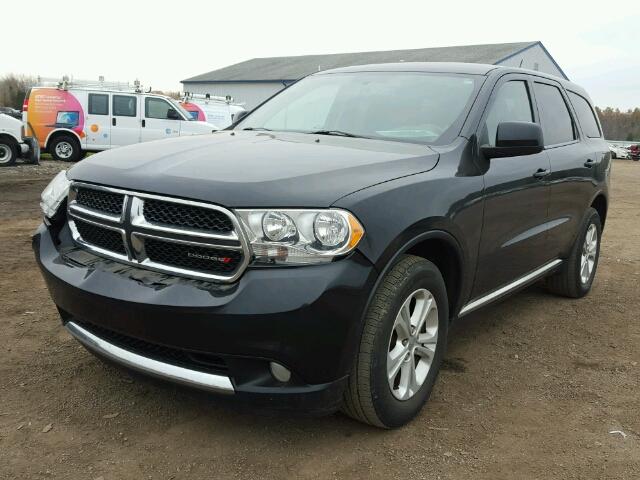 1C4RDHAG8DC673676 - 2013 DODGE DURANGO SX BLACK photo 2