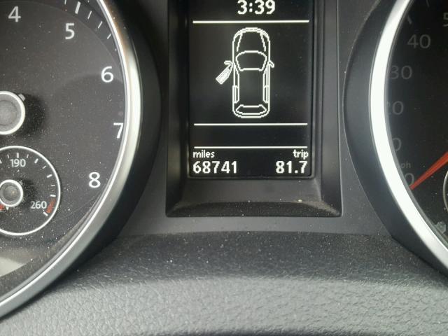 WVWDB7AJXCW279986 - 2012 VOLKSWAGEN GOLF 石墨色 照片 8